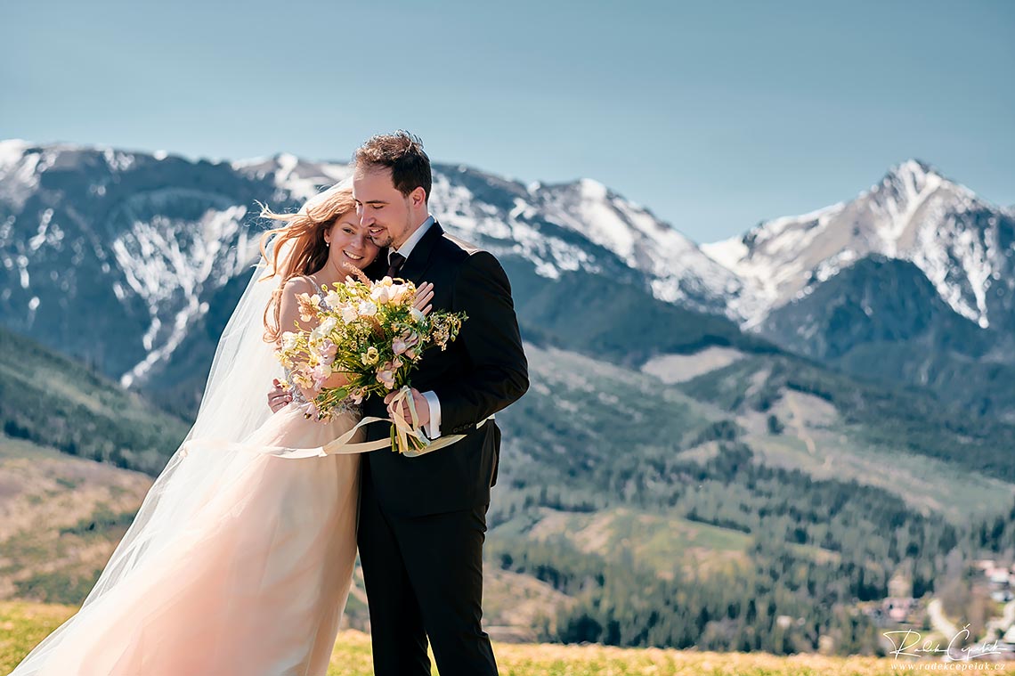 HIgh Tatras mountains wedding photography