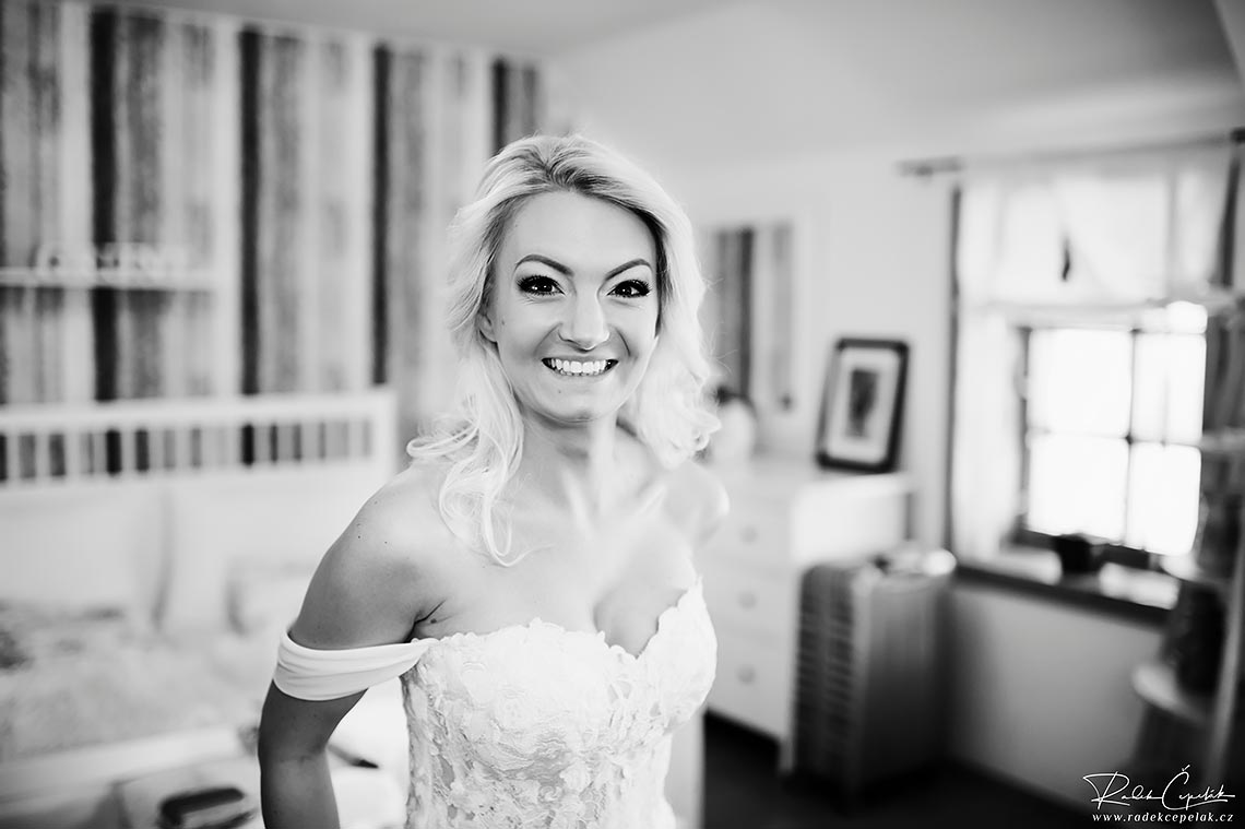 bride ready to go