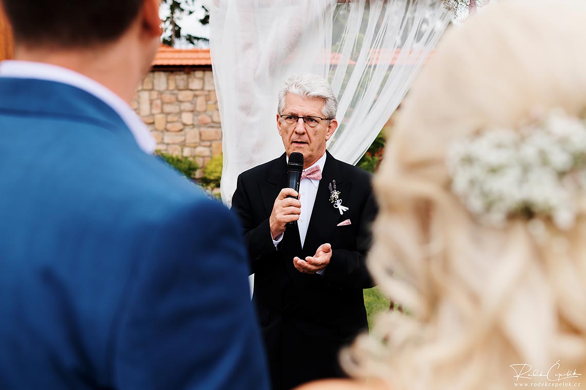 Uncle's speach wedding ceremony