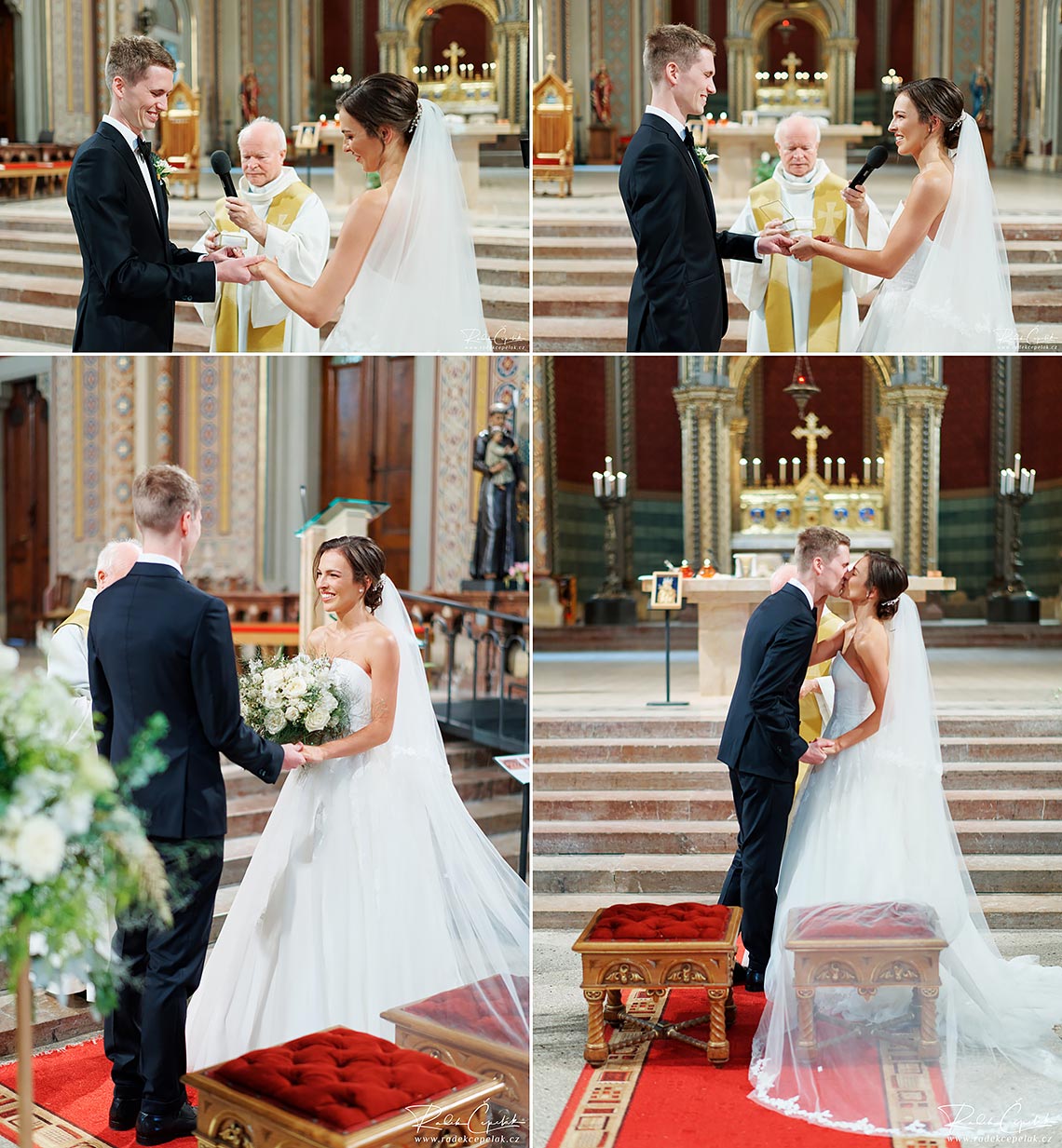 religious wedding ceremony in Prague