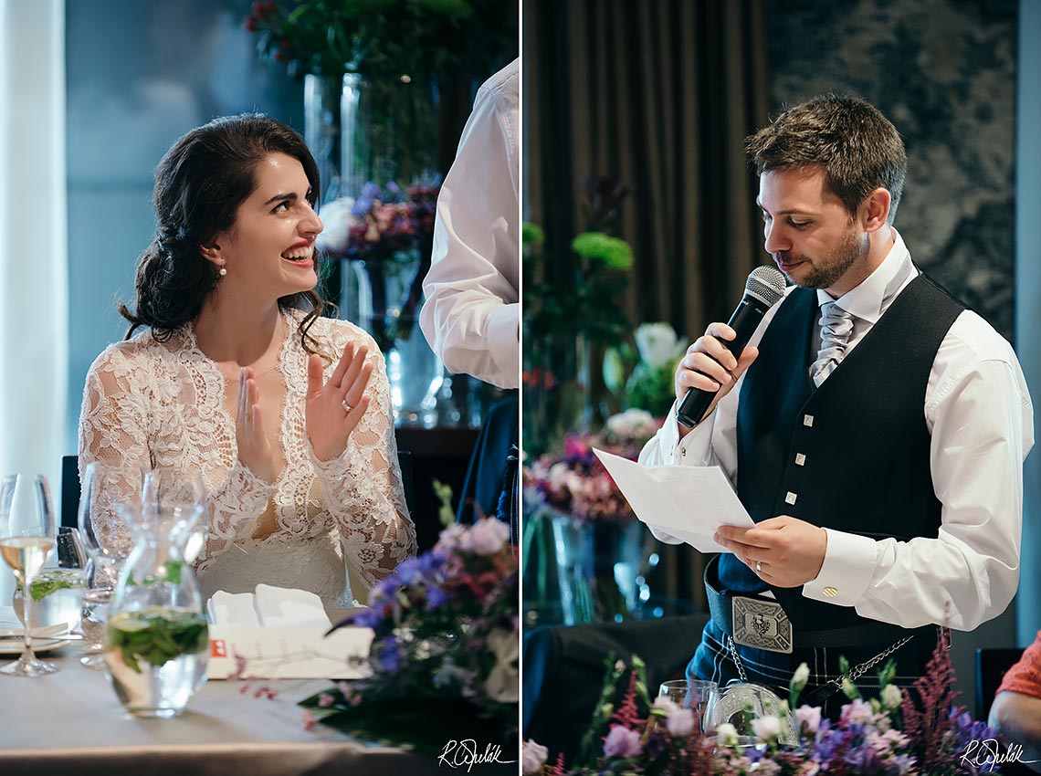 speech of groom at wedding reception