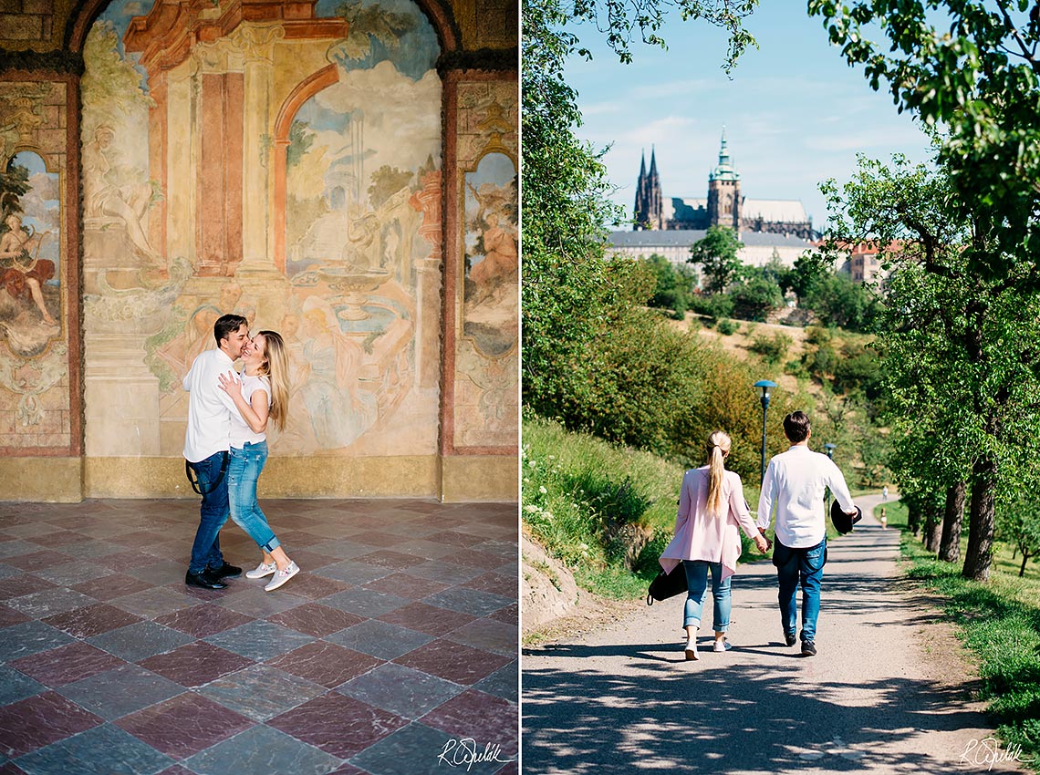prewedding photography in Prague