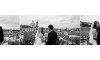 black and white wedding photography in Prague