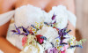 wedding photography of bridal bouquet
