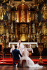 Prague church wedding ceremony